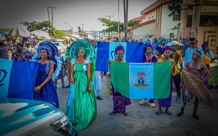 FULOKOJA Students Celebrate Founders' Day 2024 with Colorful Cultural Display