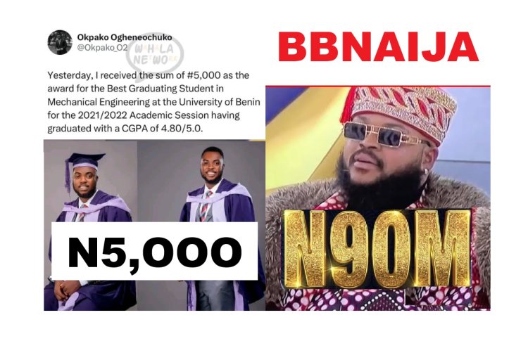 Why Comparing BBNaija Winners and Best Graduating Students Is Misguided