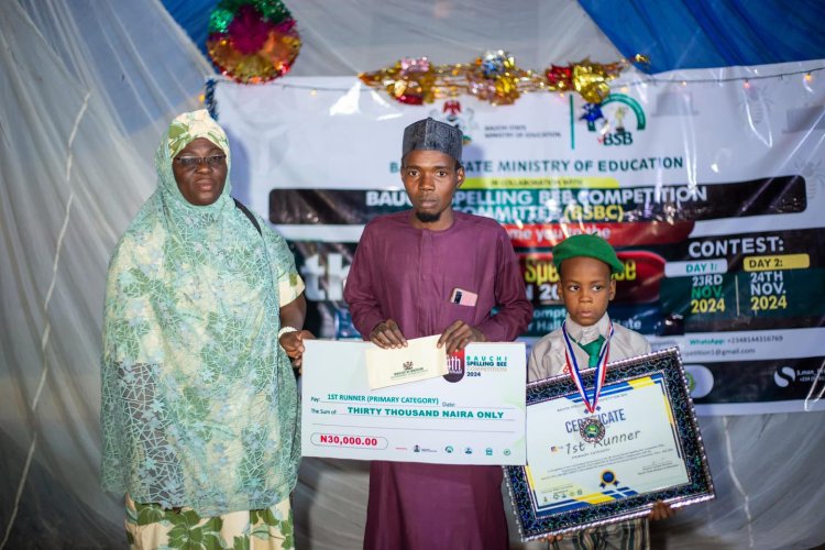 Bauchi State Spelling Bee Celebrates Academic Excellence Across All Categories