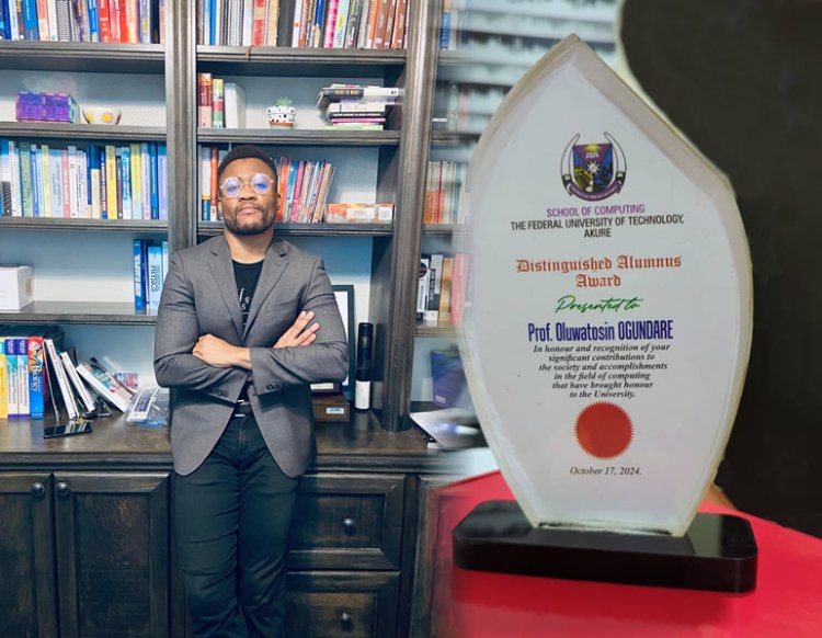 Prof. Oluwatosin Ogundare FUTA Alumnus Making Global Impact in Academia and Industry