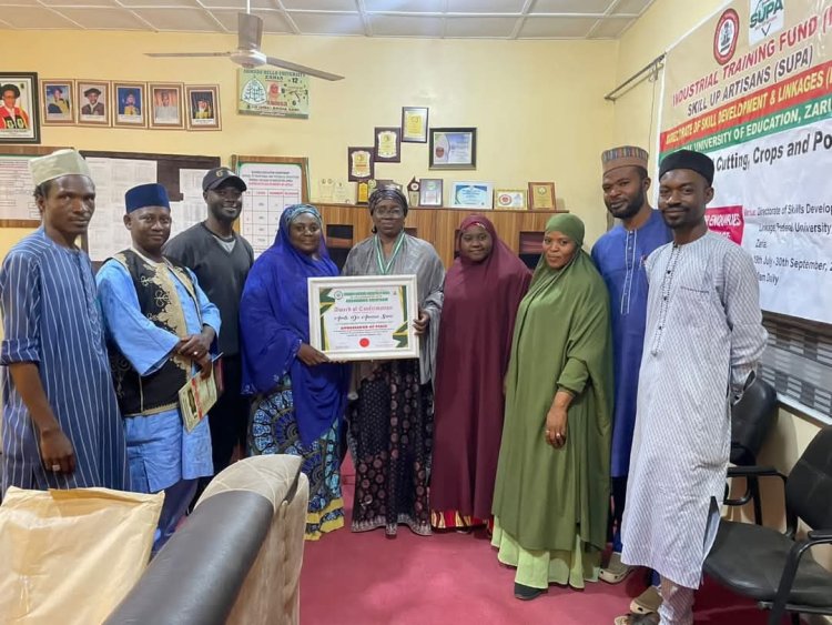 Federal University of Education, Zaria's Dr. Hajiya Amina Sani Honored as Ambassador of Peace