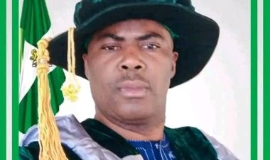 Prof. Saidu Adamu Becomes Second Professor of Accounting in Taraba State