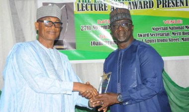 Federal Polytechnic Idah Rector, Dr. Yahaya Baba Usman, Honored as Overall Best Rector of the Year