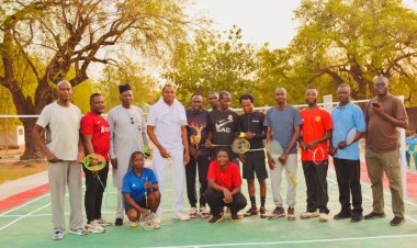 IMAP Acting Rector Dr. Nurudeen Mu'azu Maifata Unveils Renovated Badminton Court