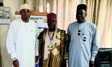 Chief Joseph Audu Dallah Visits Acting Rector Dr. Nurudeen Mu'azu Maifata at IMAP Lafia