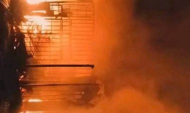 NUYOSS Yobe State University Damaturu Chapter, Sympathizes with Victims of Bayan Tasha Fire Outbreak