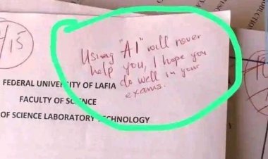AI Will Never Help You — FULafia Lecturer Writes on Student’s Assignment
