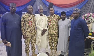 UNIMAID VC Attends Dinner in Honor of Acting Chief of Army Staff
