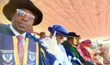 FULOKOJA VC Prof. Olayemi Akinwumi Represented at Al-Qalam University Katsina 16th Convocation