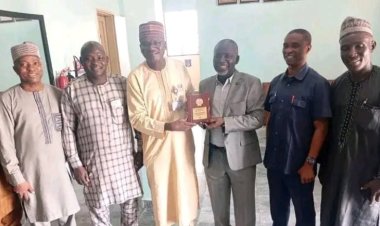 FUTMinna VC, Prof. Faruk Adamu Kuta, Receives Prestigious SIWES Award