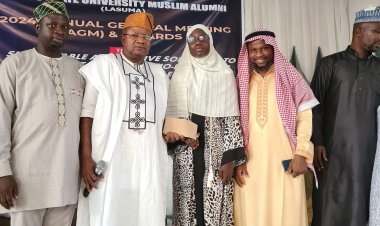 Adebule, Rasuluh, Lafiaji-Okunneye Award Scholarships to LASU Students at LASUMA 2024 AGM and Awards Ceremony