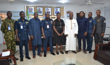 NOUN Coordinator Visits NAF Base Commander in Kaduna
