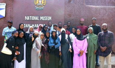 Skyline University Nigeria Students Explore Kano State Museum for Artistic and Cultural Enrichment