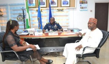 NAF Base Commander Reaffirms Support for NOUN Special Study Centre