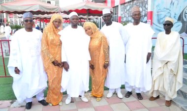 Prof. S.S. Salihu Officiates Wedding Fatiha of FULAFIA Vice-Chancellor Daughters