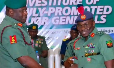 Nigerian Defence Academy Directors Honored with New Ranks in Prestigious Ceremony