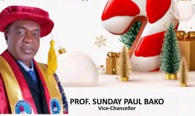 Taraba State University Vice-Chancellor Wishes Students and Staff a Merry Christmas