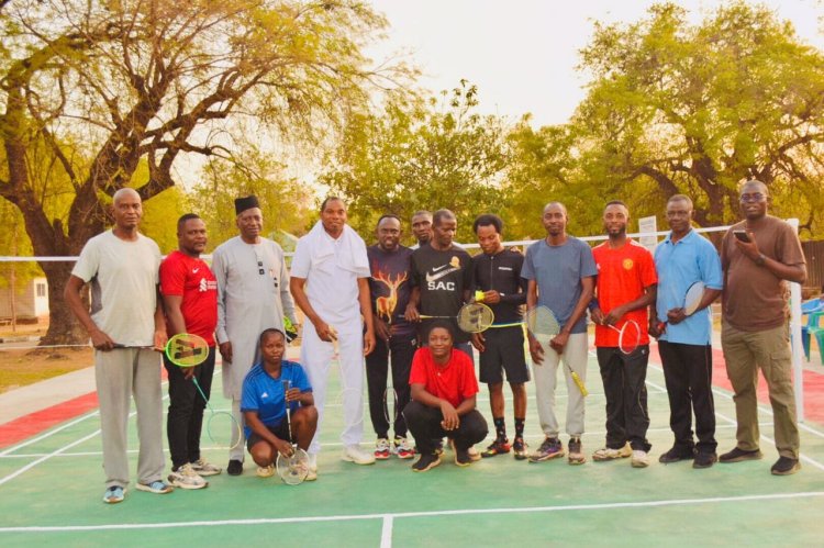 IMAP Acting Rector Dr. Nurudeen Mu'azu Maifata Unveils Renovated Badminton Court