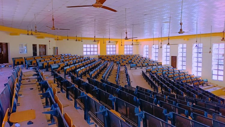 PLASU VC Prof. Matur Malau Bernard Unveils Renovated 600-Capacity Lecture Hall