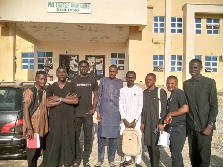 Final Year Geography Students at Taraba State University Begin Examinations Dressed in Black in Tribute to Late Coursemate