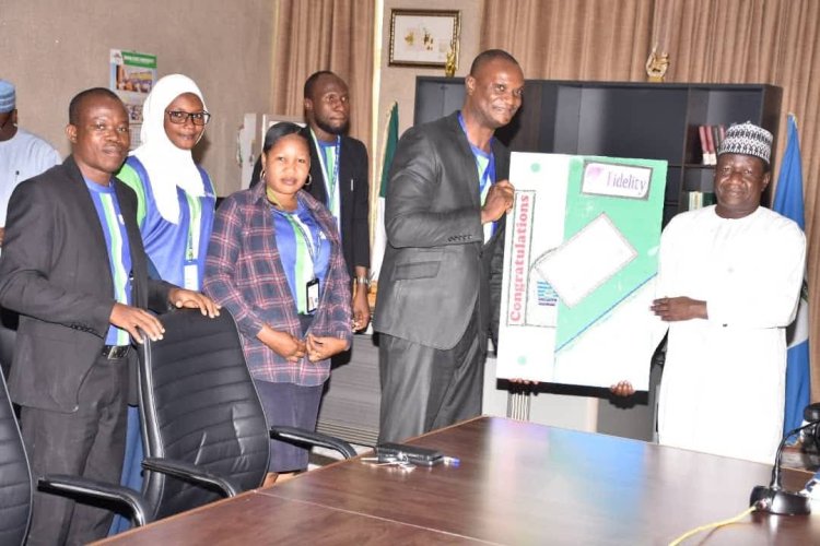 University of Maiduguri Vice-Chancellor Welcomes Fidelity Bank Delegation