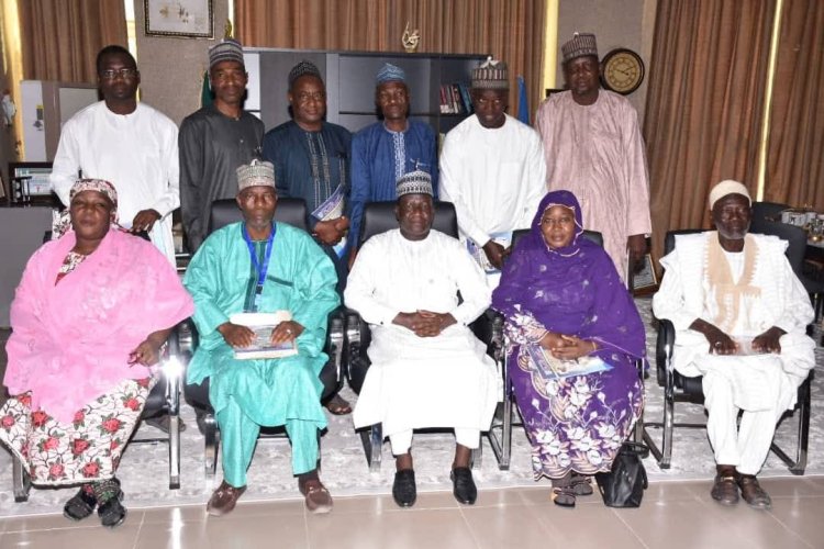 UNIMAID Vice-Chancellor Reunites with Undergraduate Course Mate in Memorable Visit