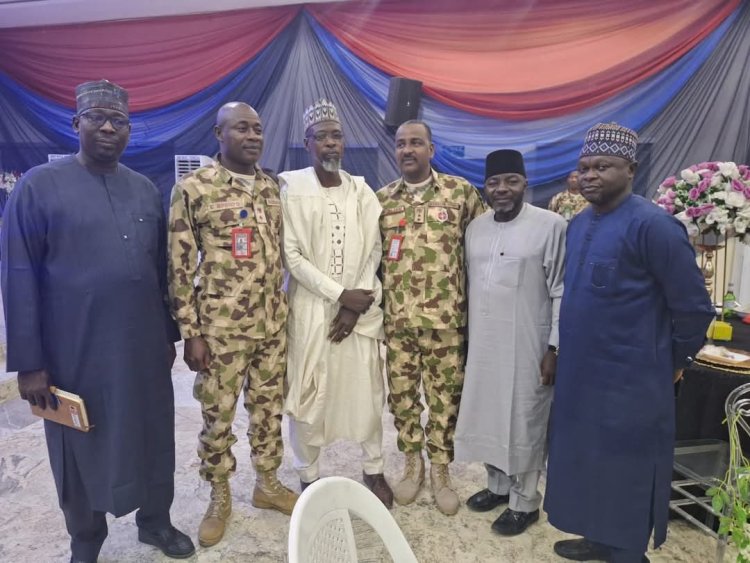 UNIMAID VC Attends Dinner in Honor of Acting Chief of Army Staff