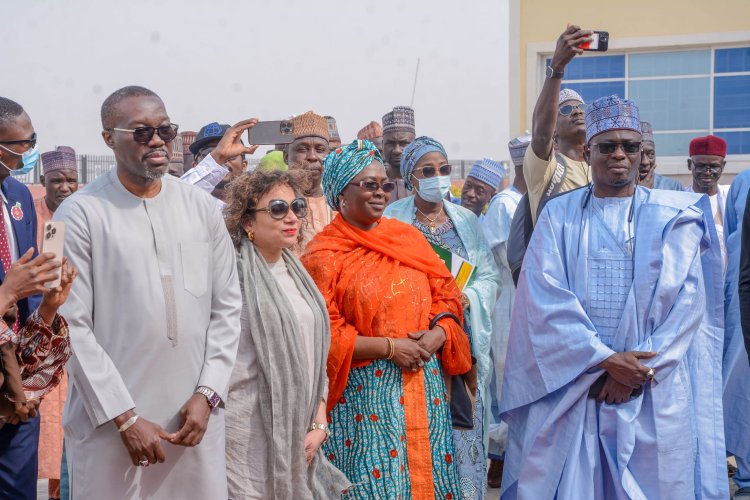 Borno State University VC Prof Gutti Babagana and Others Welcome World Bank Country Director to Maiduguri