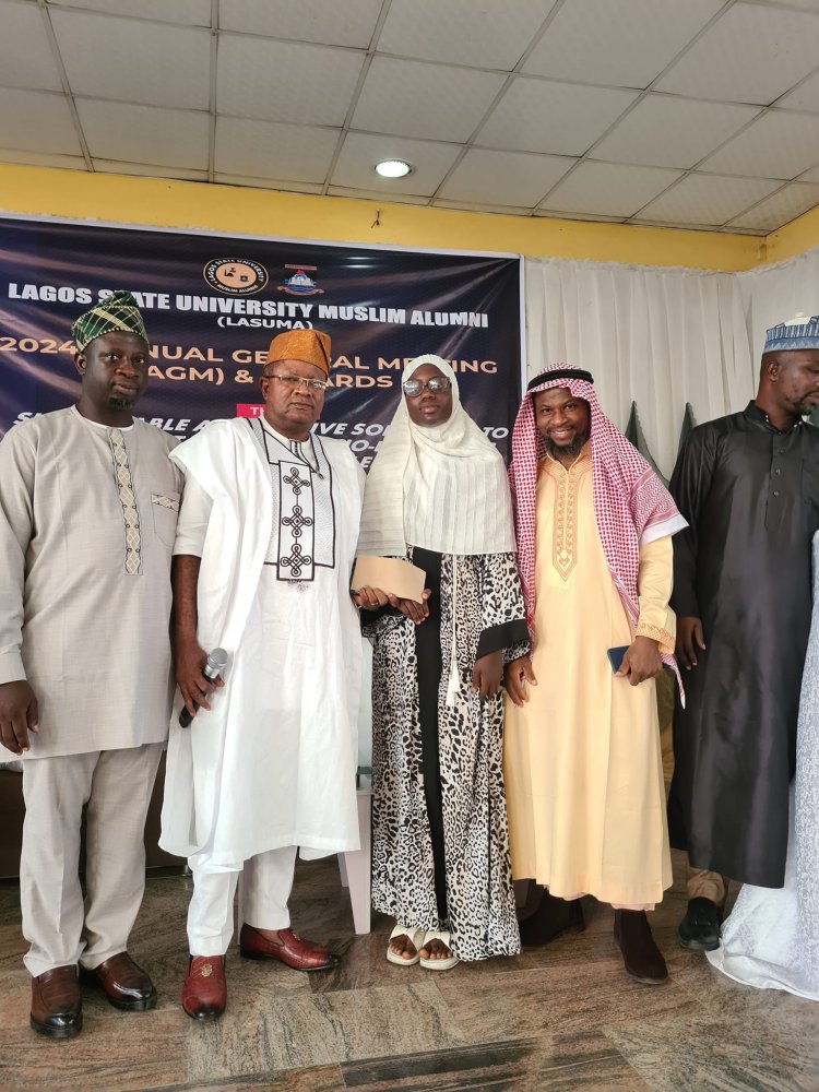 Adebule, Rasuluh, Lafiaji-Okunneye Award Scholarships to LASU Students at LASUMA 2024 AGM and Awards Ceremony