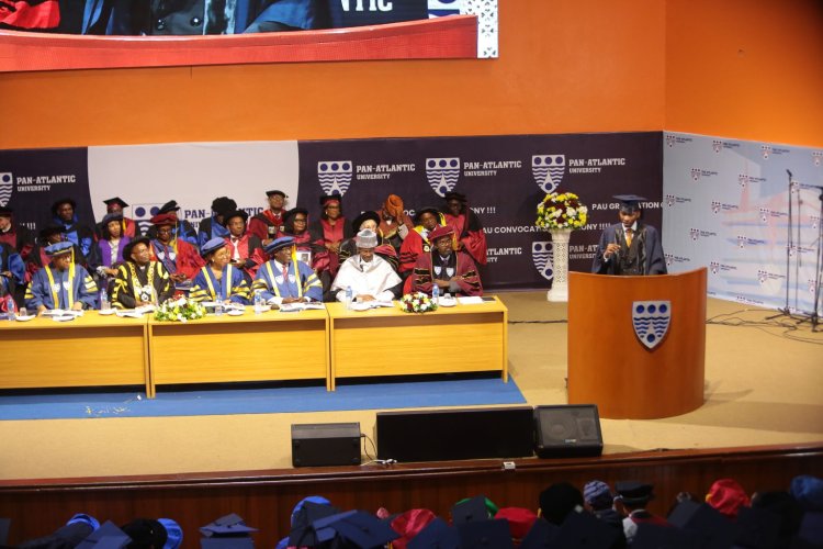 Oluwatomilola Adeniran Inspires Pan-Atlantic University Class of 2024 with Powerful Valedictory Speech