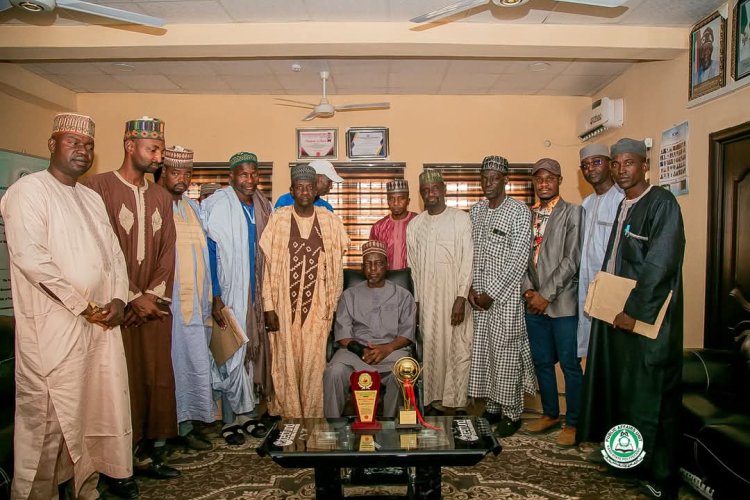 Kano State Polytechnic Rector Receives Excellence Award from KASHIGA