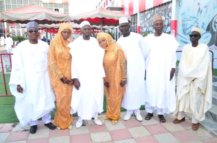 Prof. S.S. Salihu Officiates Wedding Fatiha of FULAFIA Vice-Chancellor Daughters