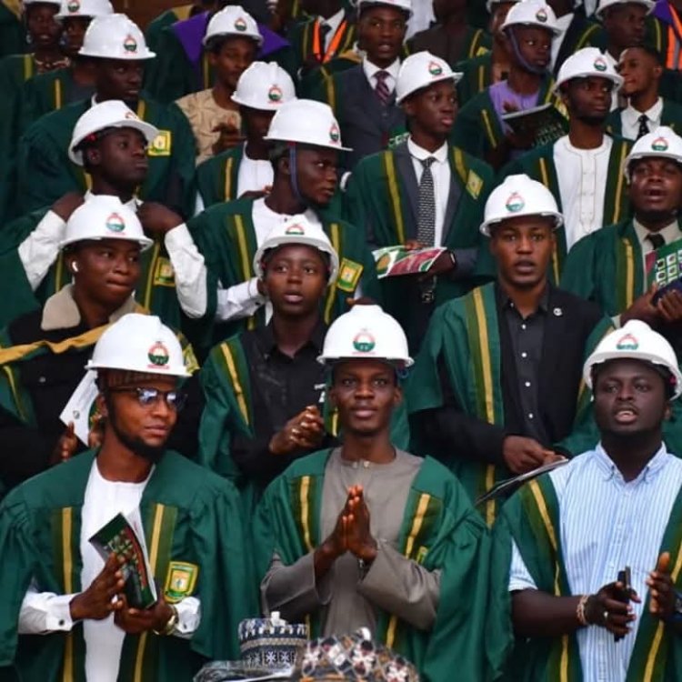 KWASU Inducts 387 Engineering Graduates into the Nigerian Society of Engineers (NSE)