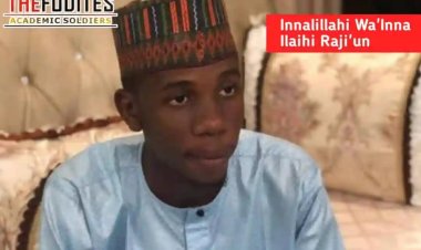 Federal University Dutse Mourns the Passing of Recent Graduate, Abdulwahab Umar Namadi