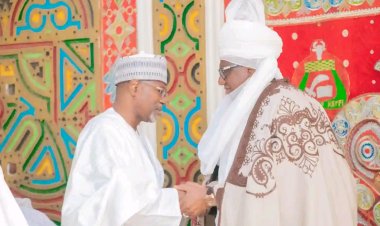 Nasarawa State University Keffi Mourns with Emir of Keffi