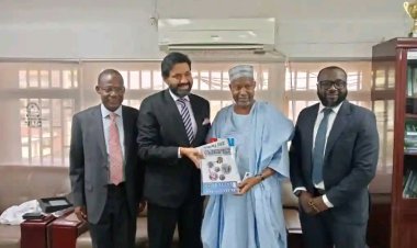 Skyline University Nigeria Delegation Pays Courtesy Visit to NUC Executive Secretary