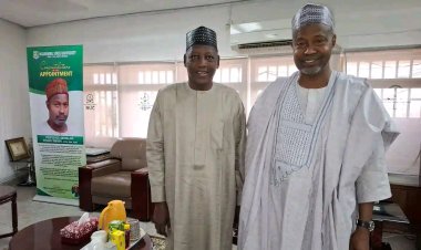 Renowned Senior Advocate of Nigeria, Yakubu Philimon, Hosts Gombe State University Acting VC in Abuja