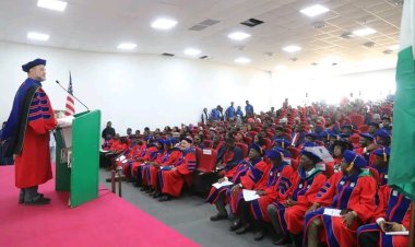 American University of Nigeria Holds Spring 2025 Matriculation Ceremony