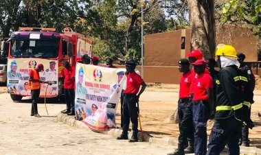 ATBU Students Participate in Fire Safety Awareness Campaign