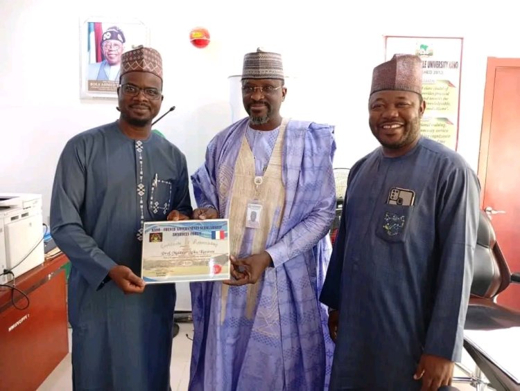 Kano-French Governments Scholarship Forum Honors Professor Mukhtar Atiku Kurawa