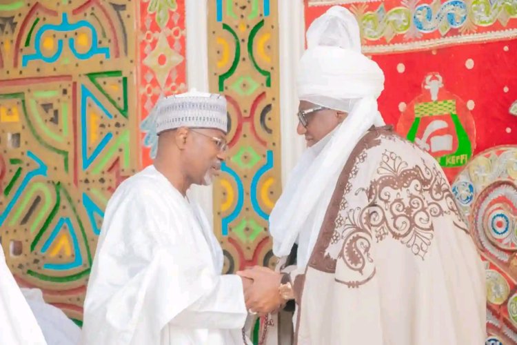 Nasarawa State University Keffi Mourns with Emir of Keffi