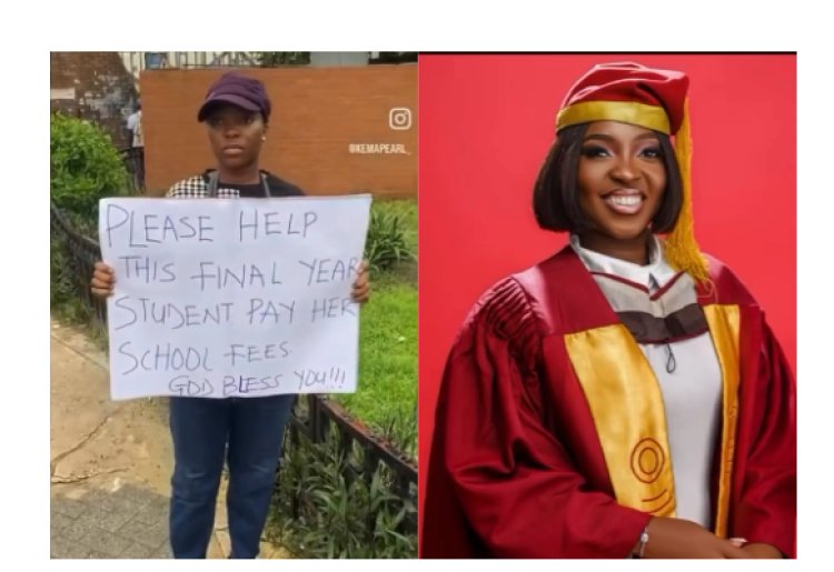 UNILAG Student Who Begged for School Fees Celebrates Graduation