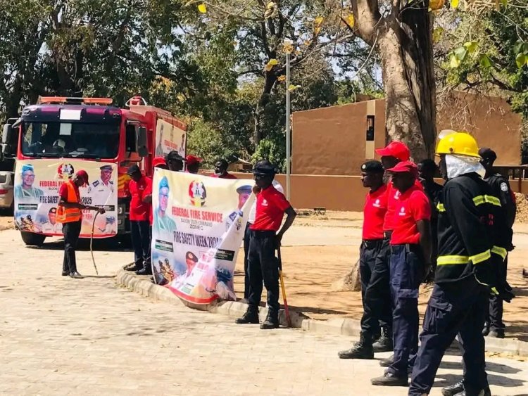 ATBU Students Participate in Fire Safety Awareness Campaign