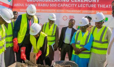 ASR Africa Initiative Launches Construction of 500-Capacity Lecture Theatre at Nasarawa State University