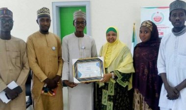 BUK Faculty of Life Sciences Leadership Pays Courtesy Visit to Vice Chancellor of Azman University Kano