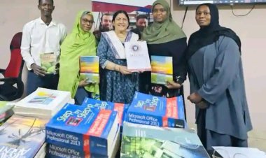 Skyline University Nigeria Donates 100 Books to Sweet Heaven School
