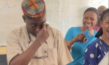 YABATECH Students Surprise Lecturer with Grand Birthday Celebration