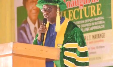 Nasarawa State University Lecturer Professor Mayange Delivers 49th Inaugural Lecture