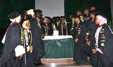 MLSCN, RRBN Induct 33 Pioneer Graduates of Medical Laboratory Science, Radiography at ABU Zaria