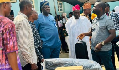 Rector Abiodun Oluseye Unveils New Musical Instruments at Ogun State Institute of Technology